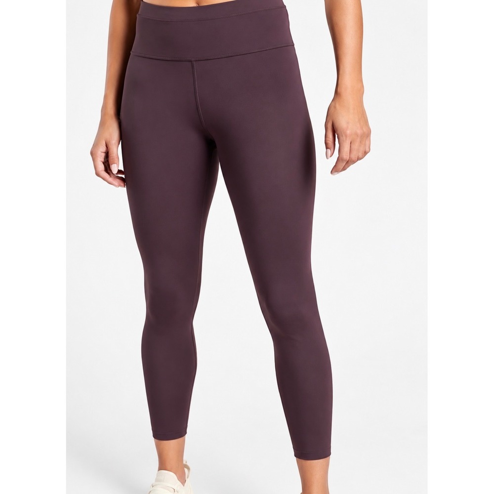 Athleta Accelerate 7/8 Tight XS Plum Purple High Rise Running Workout Leggings